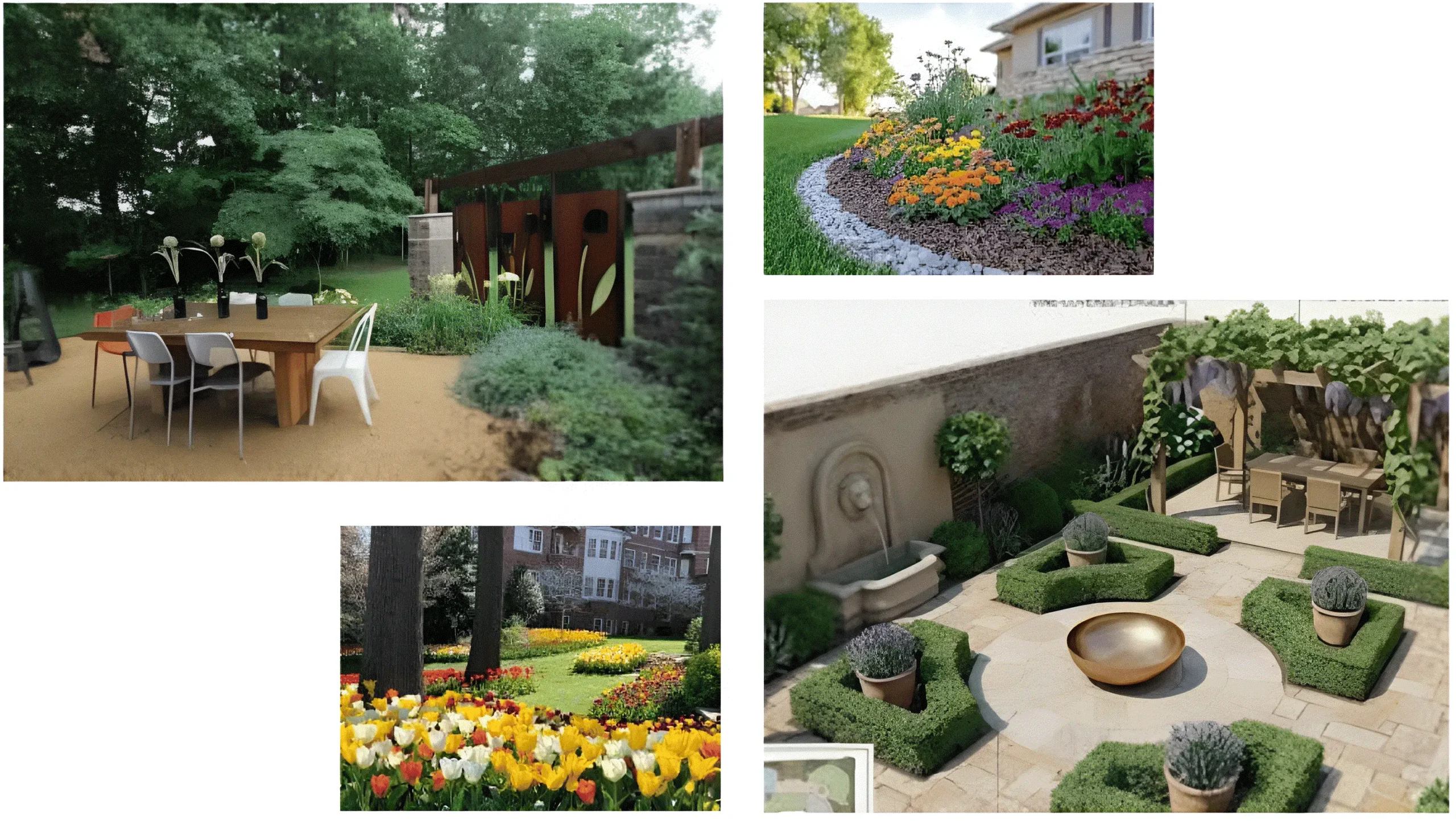 landscape ideas in wolfforth