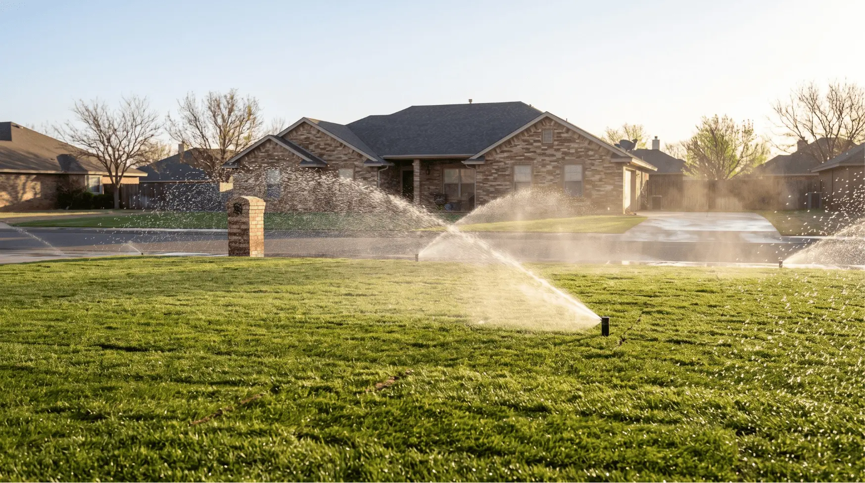 Fall sod installation in Lubbock Texas - second best window for new lawn